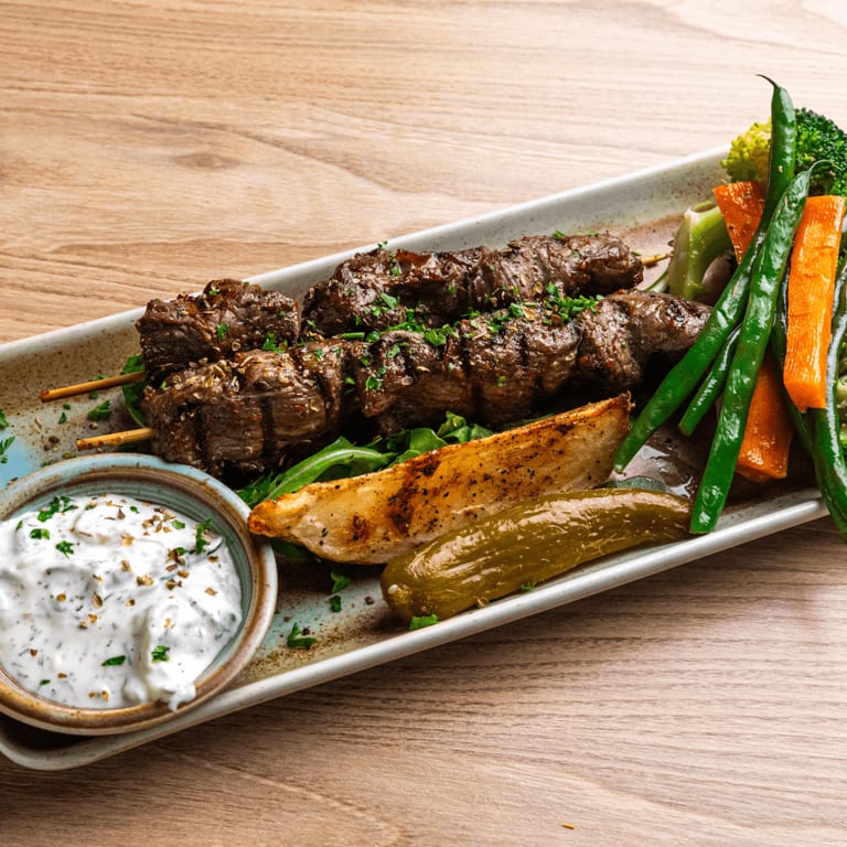 Savor Our Authentic Souvlaki