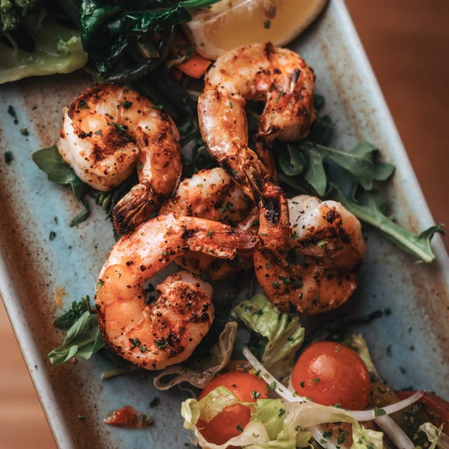 Garides Souvlaki.
